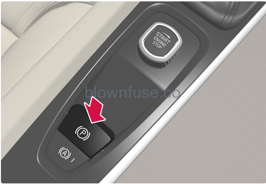 2022-Volvo-V60-Parking-brake-fig-4