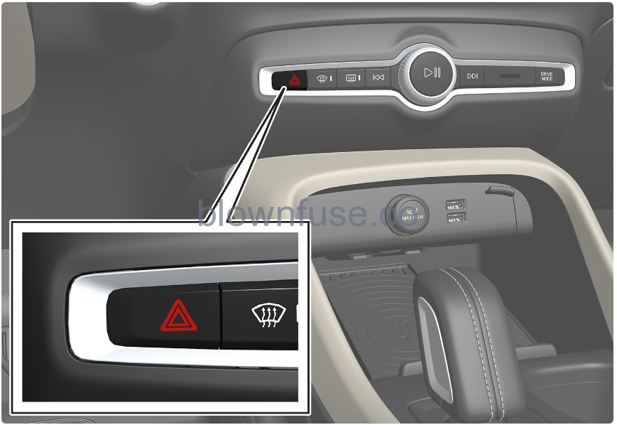 2022 Volvo XC40 Exterior lighting-Fig-21