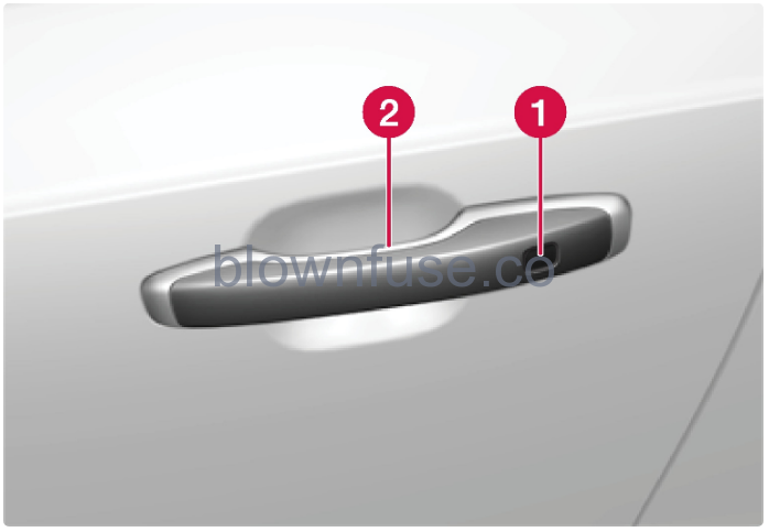 2022-Volvo-XC40-Keyless-locking-and-unlocking-FIG-4