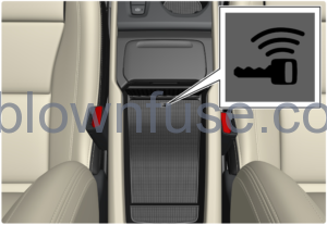 2022 Volvo XC40 Remote Control Key-Fig-01