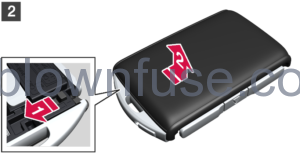 2022 Volvo XC40 Remote Control Key-Fig-13
