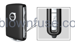 2022 Volvo XC40 Remote Control Key-Fig-23