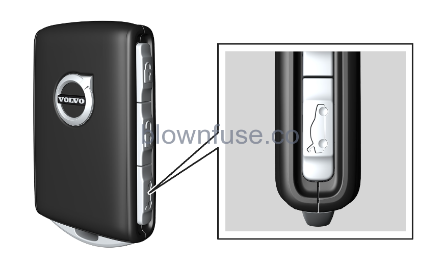 2022 Volvo XC40 Remote Control Key-Fig-23