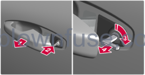 2022 Volvo XC40 Remote Control Key-Fig-27