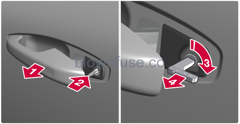 2022 Volvo XC40 Remote Control Key-Fig-27