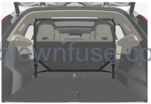2022-Volvo-XC40-Safety-net,-safety-grille-and-cargo-cover-fig-1