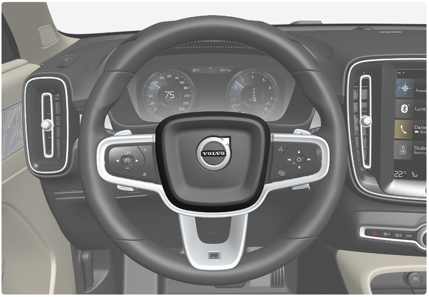 2022 Volvo XC40 Steering wheel-Fig-03