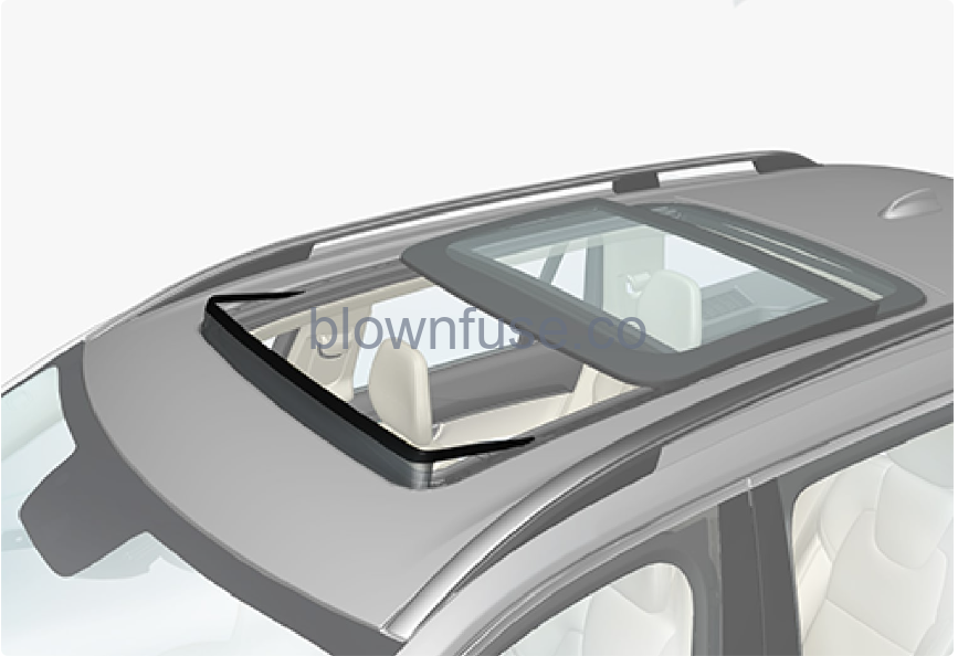 2022 XC60 Volvo Side windows and Sunroof-Fig-04