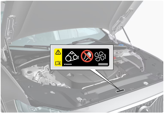 2022 Volvo S90 Recharge Plug-in Hybrid Engine compartment-Fig-06