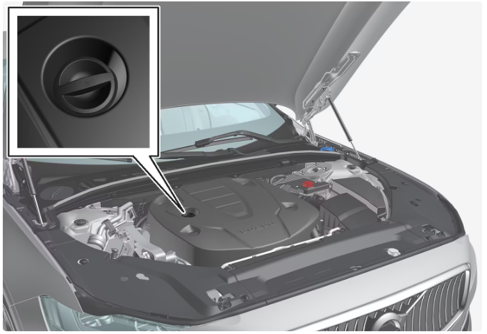 2022 Volvo S90 Recharge Plug-in Hybrid Engine compartment-Fig-19