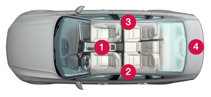 2022 Volvo S90 Recharge Plug-in Hybrid Keyless locking and unlocking-Fig-03