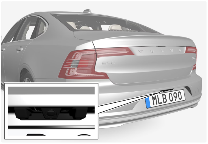 2022 Volvo S90 Recharge Plug-in Hybrid Park assist camera-Fig-09