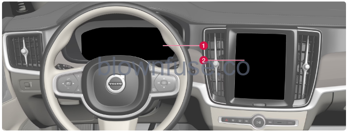 2022 Volvo S90 Recharge Plug-in Hybrid Sound, media, and Internet-Fig-03