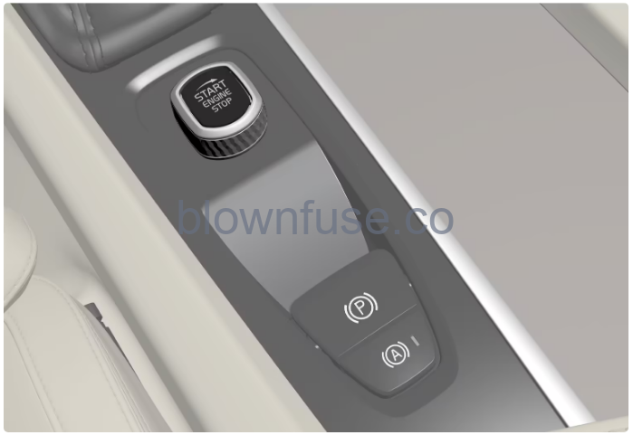 2022 Volvo S90 Recharge Plug-in Hybrid Starting and switching off the car-Fig-02