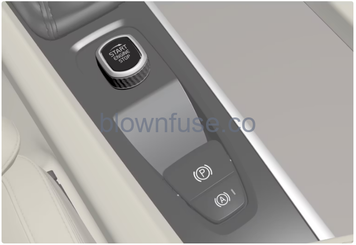 2022 Volvo S90 Recharge Plug-in Hybrid Starting and switching off the car-Fig-05