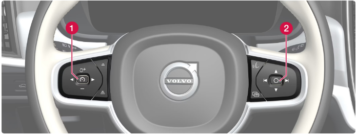 2022 Volvo S90 Recharge Plug-in Hybrid Steering wheel-Fig-03