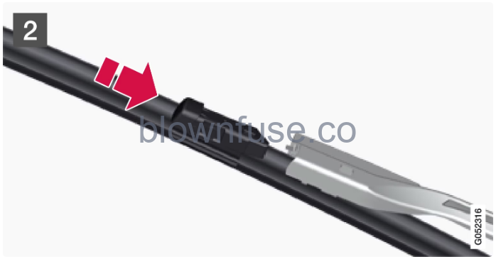 2022 Volvo S90 Recharge Plug-in Hybrid Wiper blades and washer fluid-Fig-05