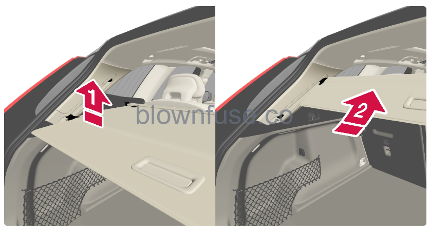 2022 XC60 Volvo Safety net, safety grille and cargo cover-Fig-04