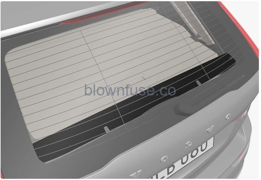 2022 XC60 Volvo Safety net, safety grille and cargo cover-Fig-07