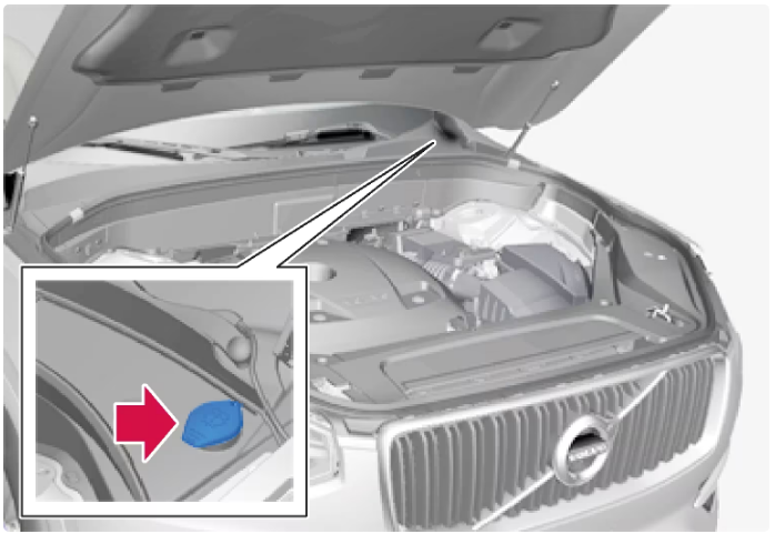 2022-XC90-Volvo-Engine-compartment-FIG-1