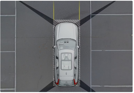 2022 XC90 Volvo Park assist camera-Fig-09